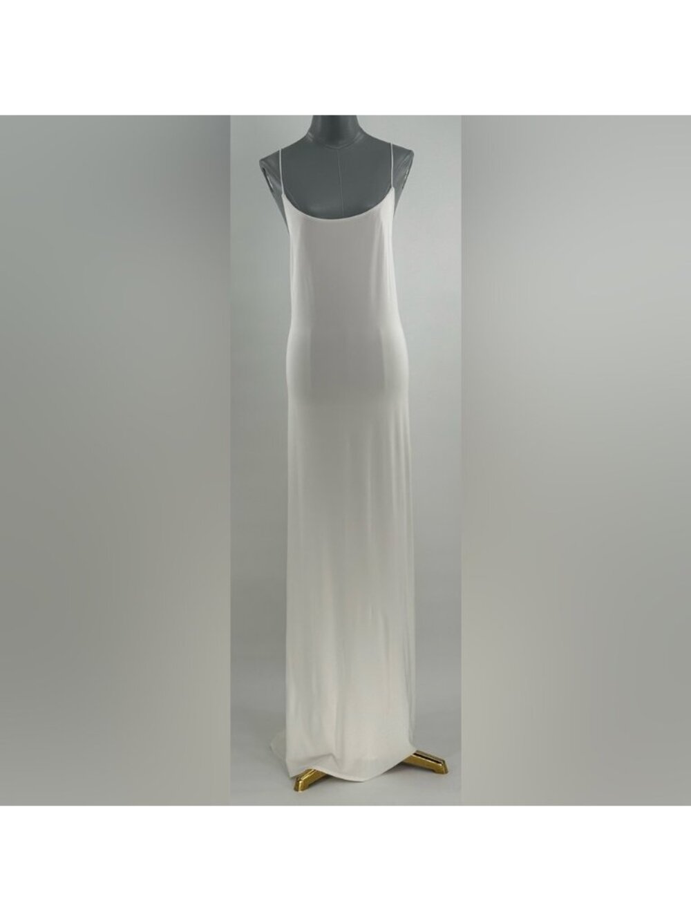 🆕 RAT & BOA 🧿 NWOT Amora Back Draped Jersey Dress, White - Sz S - Picture 11 of 15